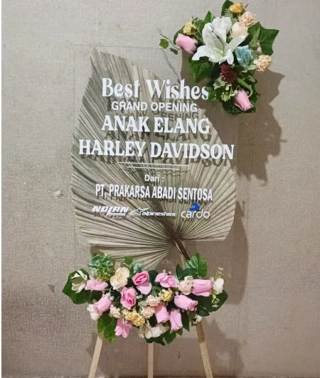 Papan Akrilik Ucapan Grand Opening Kabupaten Bojonegoro